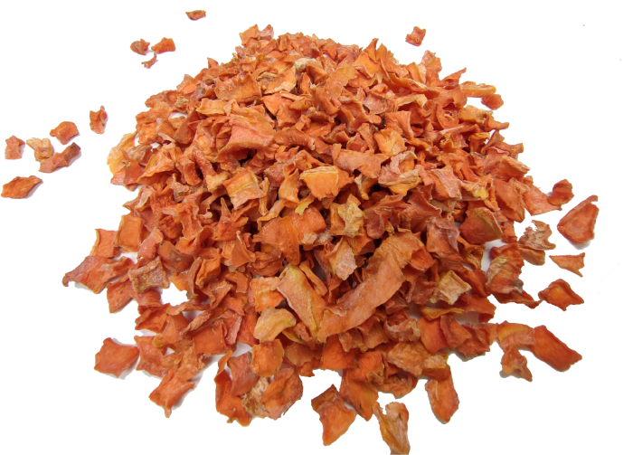 Organic Dehydrated Carrot Granulate