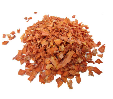 Organic Dehydrated Carrot Granulate